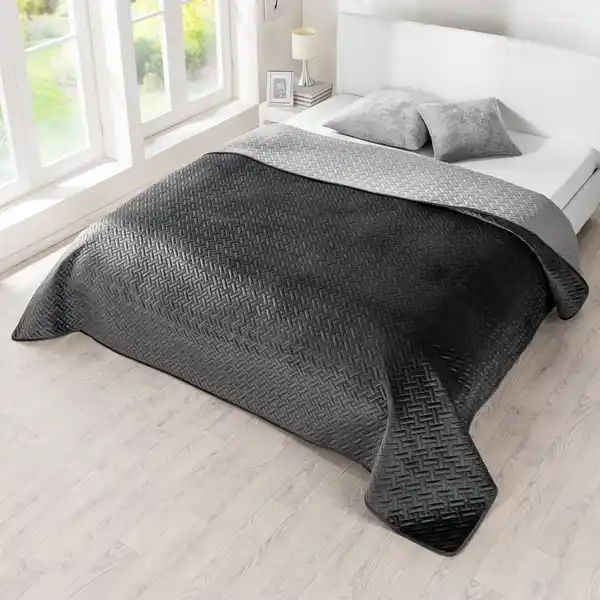 Bild 3 von Tagesdecke "Samt Ultrasonic" - ca. 220 x 240 cm