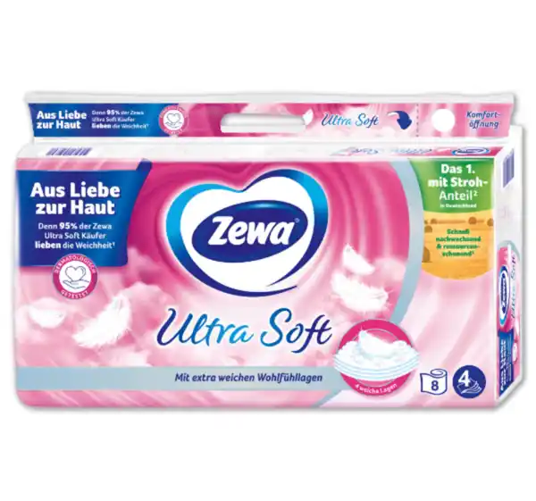 Bild 1 von ZEWA Ultra Soft Toilettenpapier