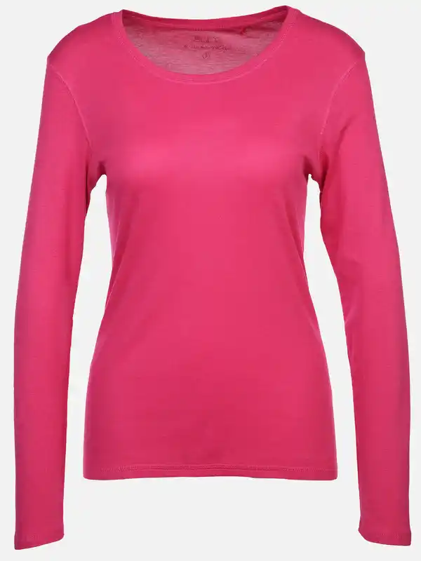 Bild 1 von Damen Shirt mit langem Arm Pink