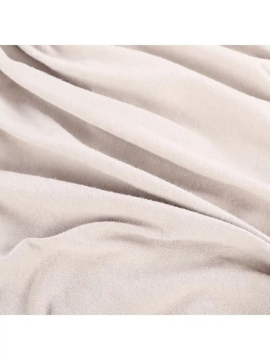 Bild 2 von Jersey-Spannbettuch, 150x200cm Braun