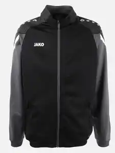 Jungen Sportjacke mit Stehkragen Schwarz