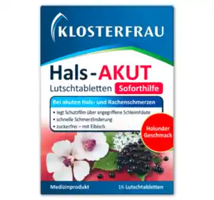 KLOSTERFRAU Hals-Akut*