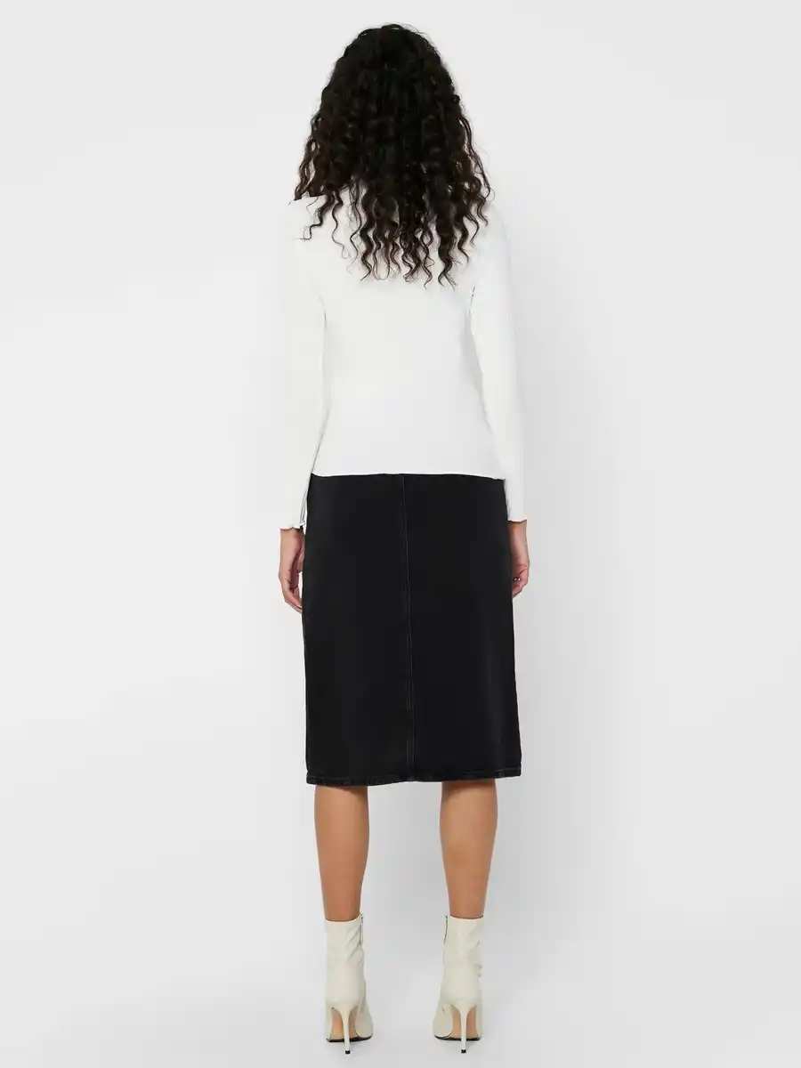 Bild 3 von Only ONLEMMA L/S HIGH NECK Langarmshirt Weiß