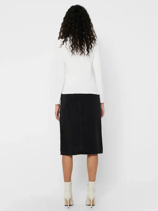 Bild 3 von Only ONLEMMA L/S HIGH NECK Langarmshirt Weiß