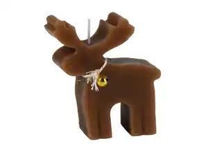3D Kerze Rentier
