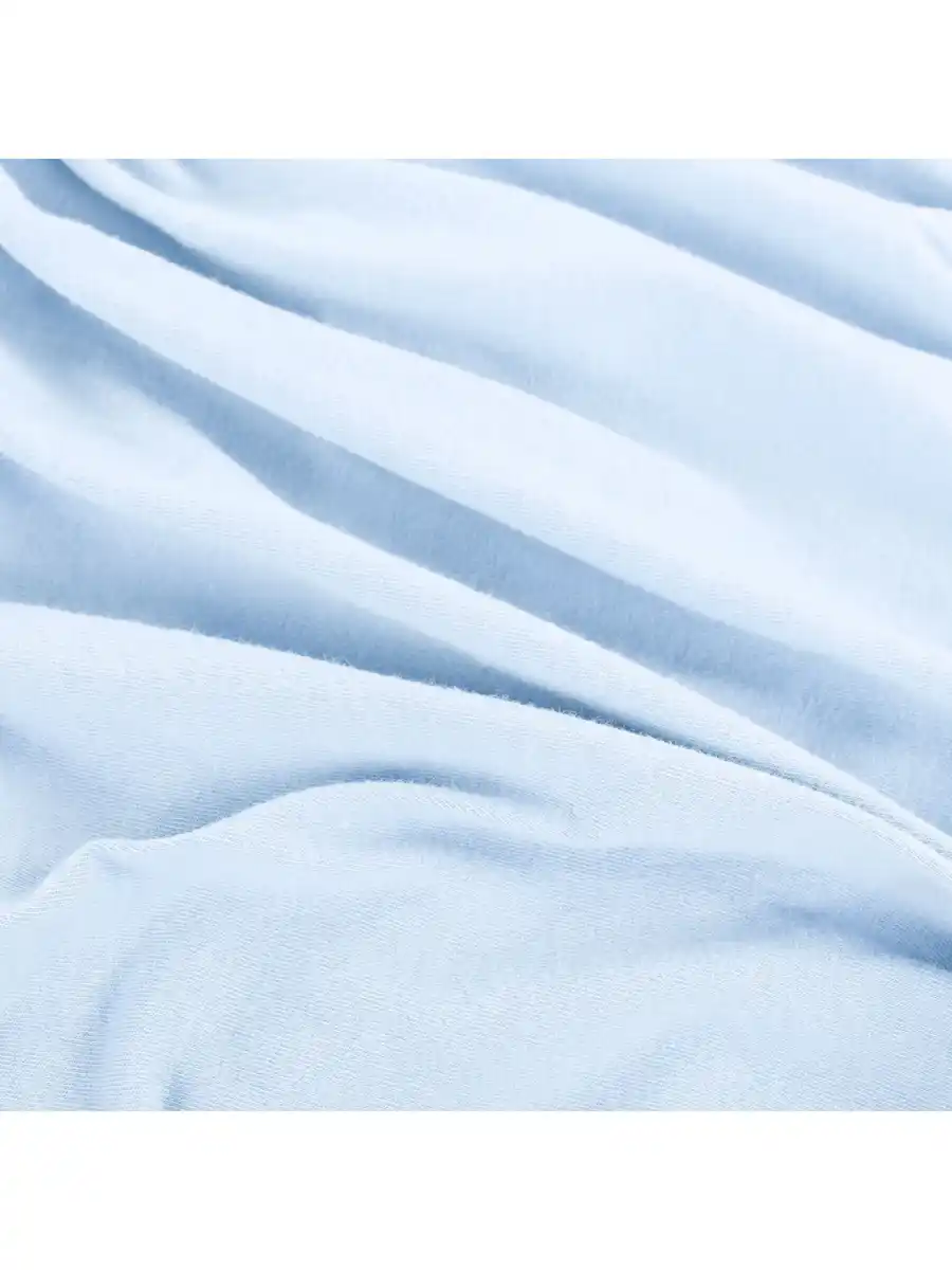 Bild 2 von Jersey-Spannbettuch, 150x200cm Blau