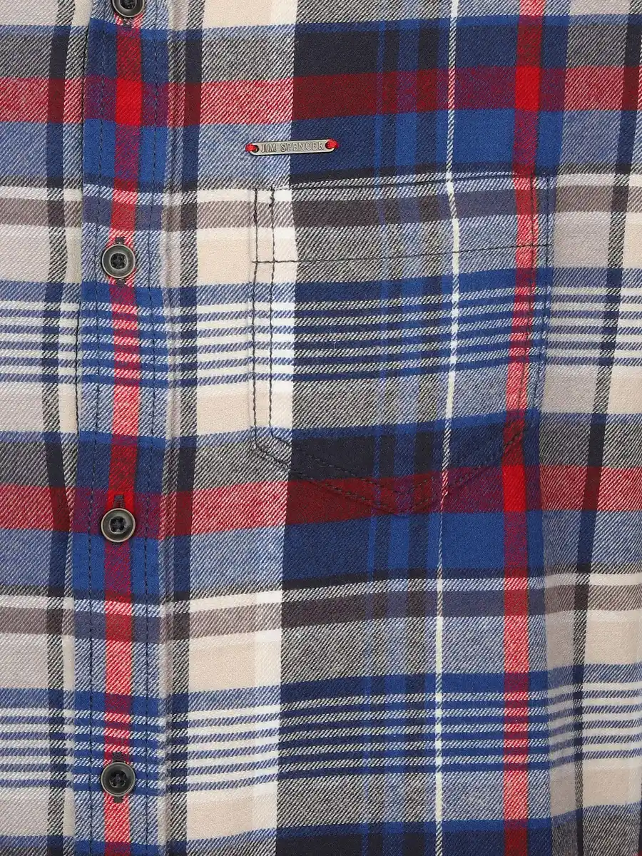 Bild 3 von Herren Flanellhemd im Karodessin Blau