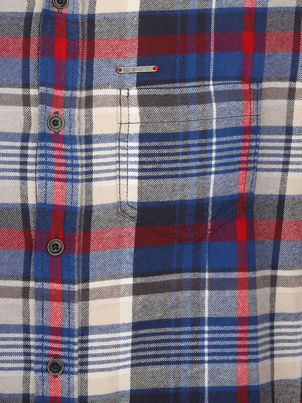 Bild 3 von Herren Flanellhemd im Karodessin Blau