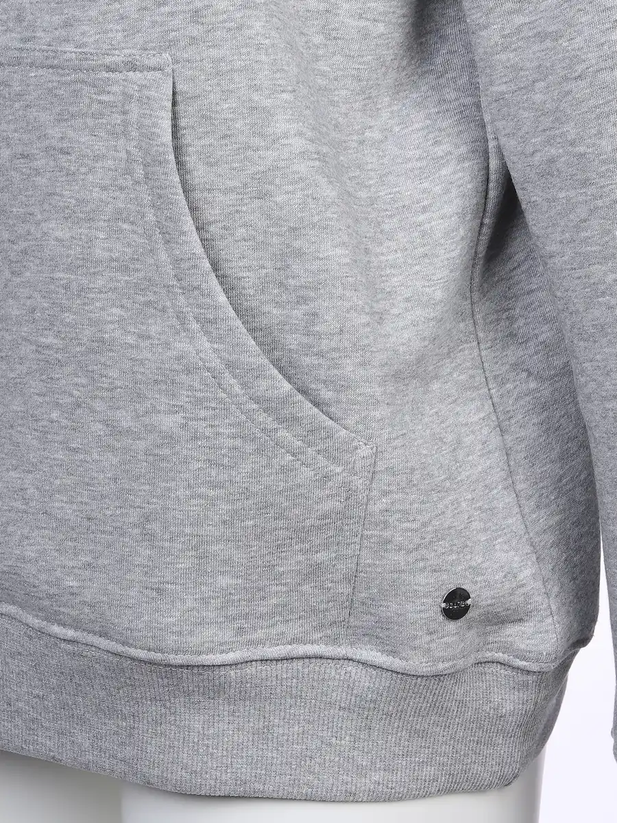 Bild 3 von Damen Sweatshirt mit Kapuze Grau