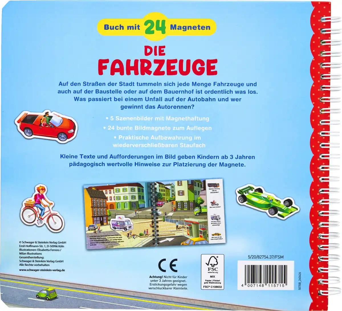 Bild 2 von Schwager & Steinlein Magnetbuch Fahrzeuge