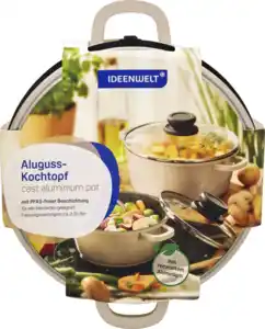 IDEENWELT Aluguss-Kochtopf 2,3 l