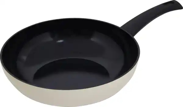 Bild 2 von IDEENWELT Recycelte Wokpfanne 28 cm taupe