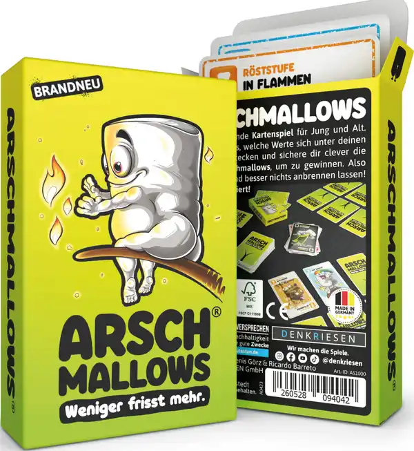 Bild 1 von Denkriesen ARSCHMALLOWS Kartenspiel