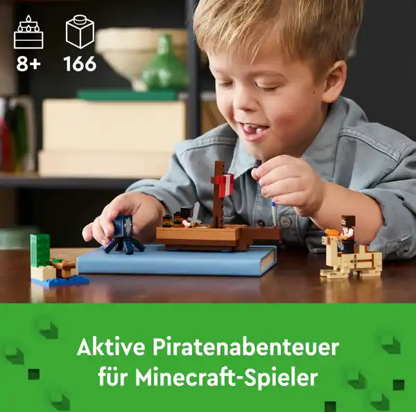 Bild 4 von LEGO Minecraft 21259 Die Piratenschiffreise