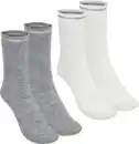 Bild 1 von IDEENWELT Lammwollsocken 2er-Set weiß/grau 35/38