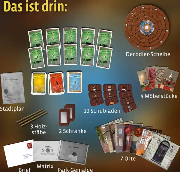 Bild 4 von Kosmos EXIT Das Spiel - Das Verschwinden des Sherlock Holmes