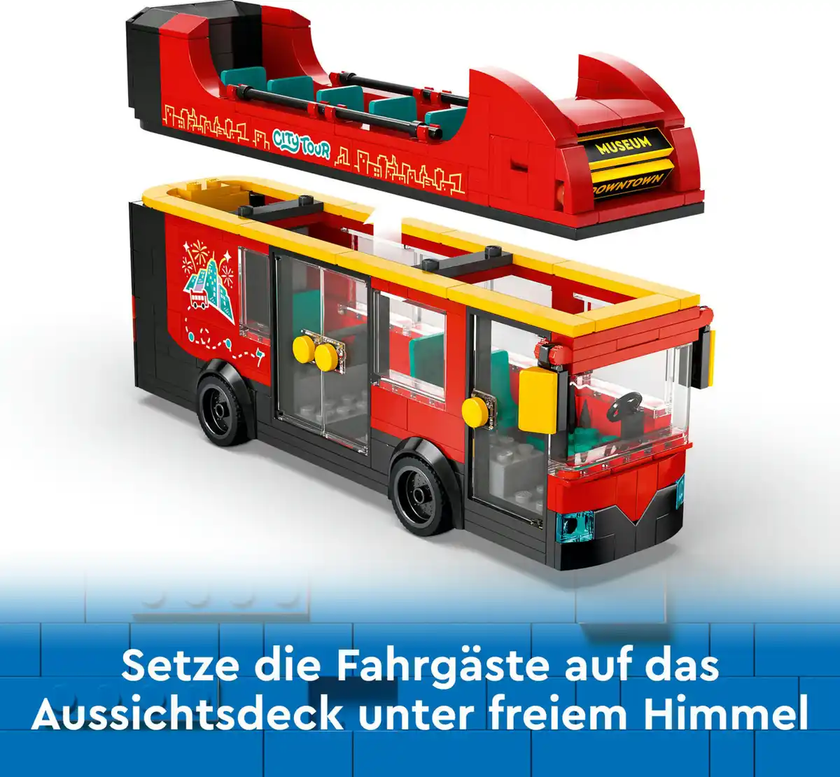 Bild 2 von LEGO CITY 60407 Doppeldeckerbus
