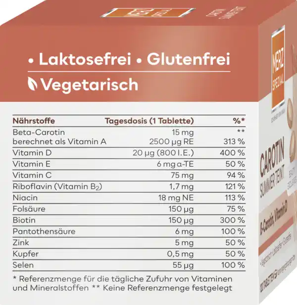 Bild 3 von Merz Spezial Carotin Summer Teint Tabletten, 73,8 g