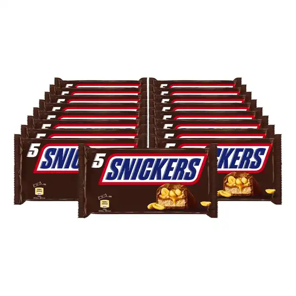 Bild 1 von Snickers 50 g, 5er Pack