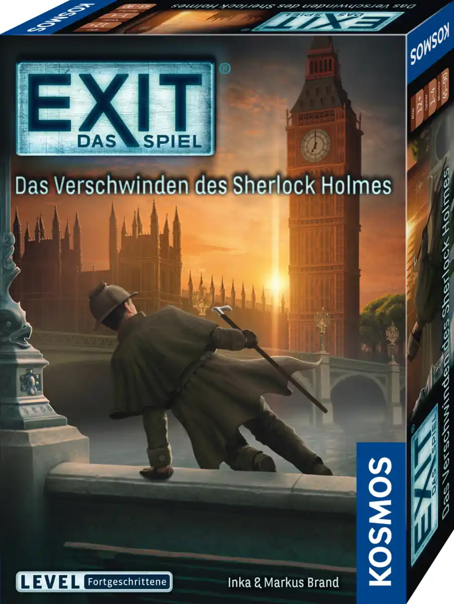 Bild 1 von Kosmos EXIT Das Spiel - Das Verschwinden des Sherlock Holmes