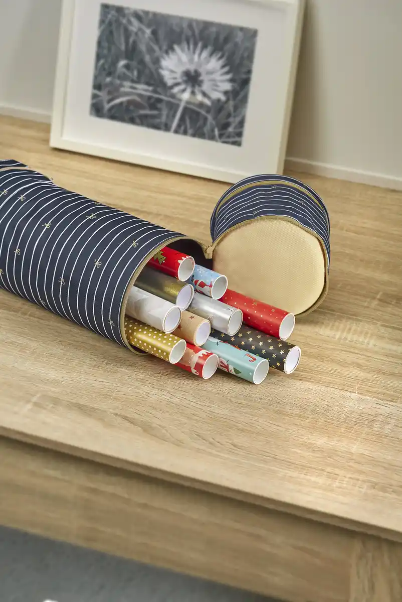 Bild 3 von IDEENWELT Geschenkpapierorganizer dunkelblau