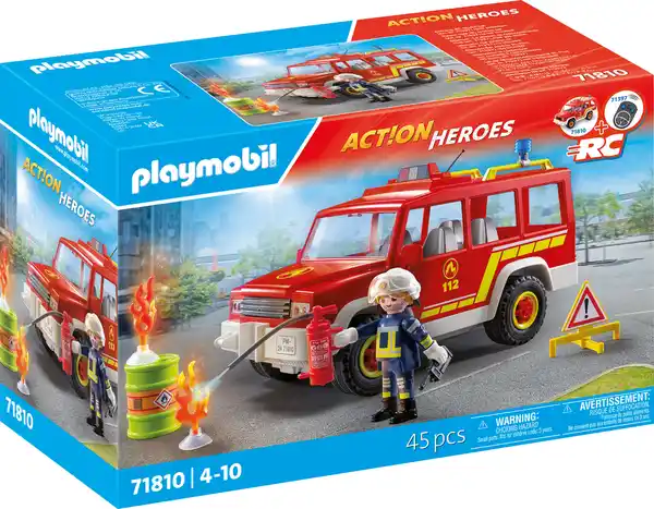 Bild 2 von Playmobil 71810 Feuerwehr Löscheinsatz