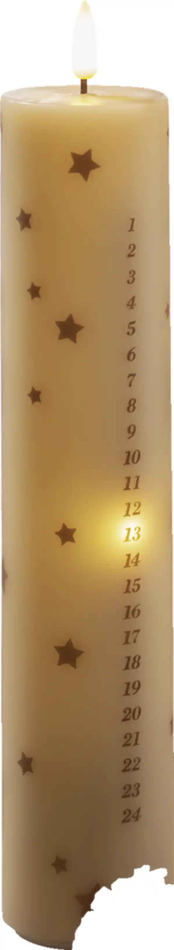 Bild 4 von IDEENWELT LED-Kerze Weihnachtscountdown