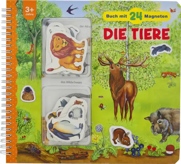 Bild 1 von Schwager & Steinlein Magnetbuch Tiere