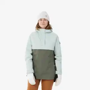 Snowboardjacke Damen leicht - SNB 100 khaki