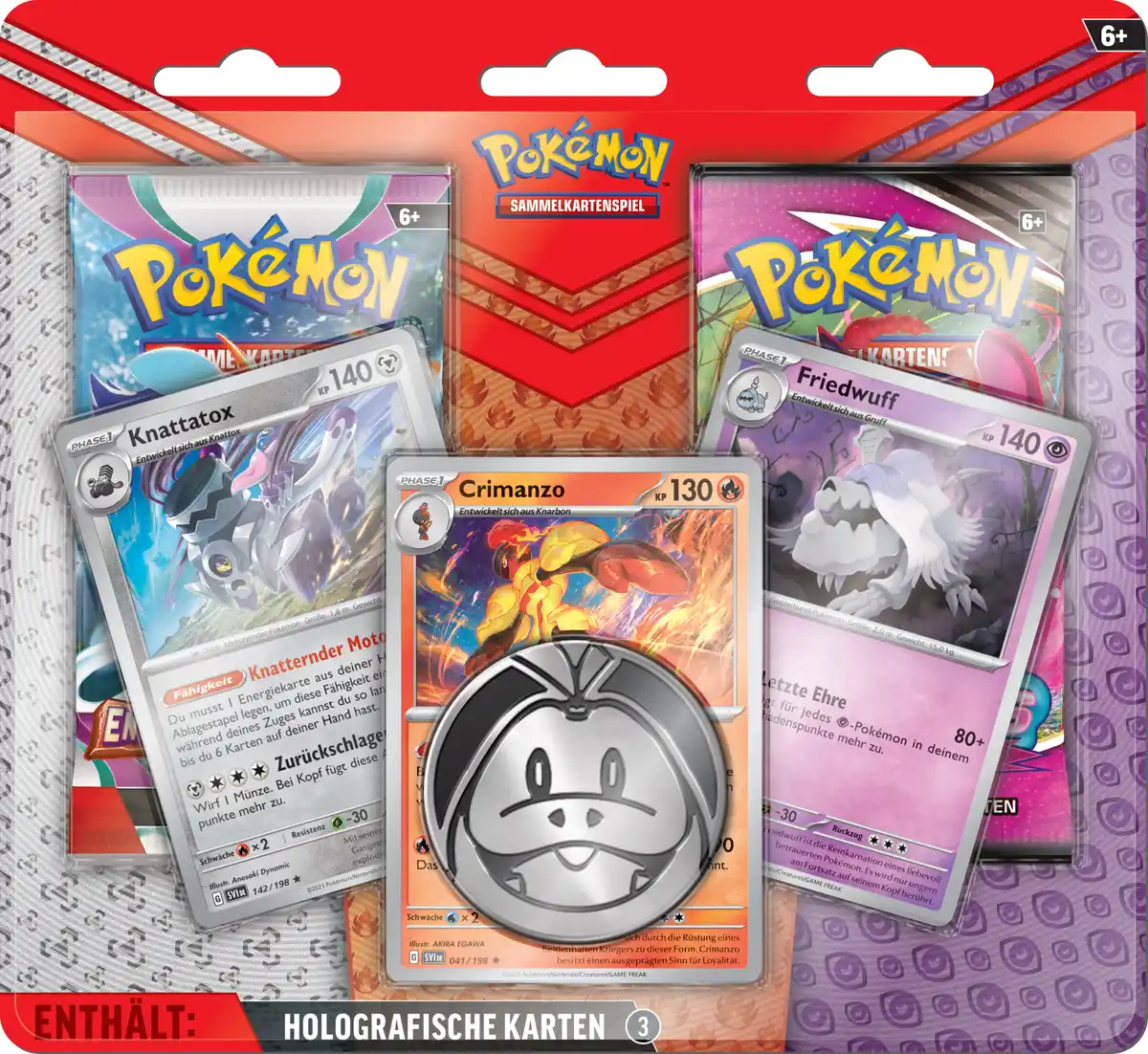 Bild 1 von Amigo Pokemon Trading Cards Enhanced 2-Pack