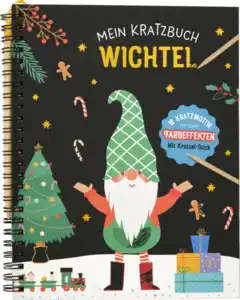 IDEENWELT Kratzbuch Wichtel