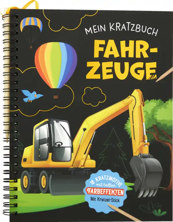 Bild 1 von IDEENWELT Kratzbuch Fahrzeuge