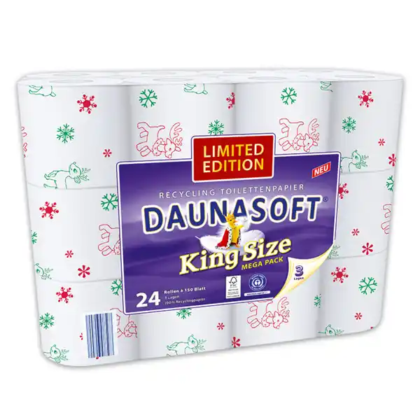 Bild 1 von Daunasoft Toilettenpapier King Size