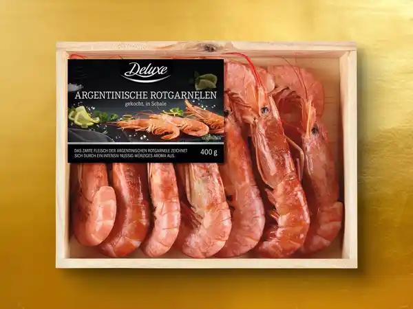 Bild 1 von Deluxe Argentinische Rotgarnelen,  400 g