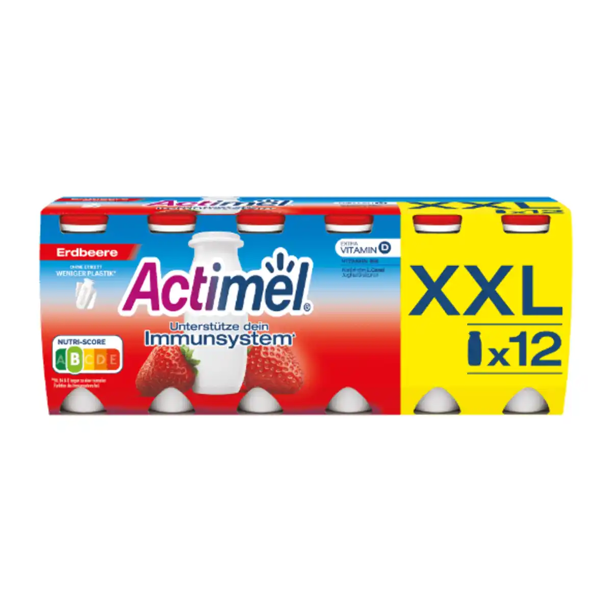 Bild 1 von DANONE Actimel Erdbeere XXL 100g