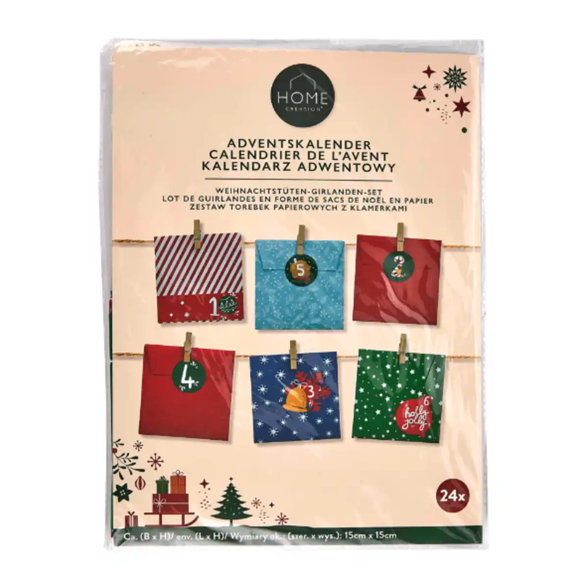 Bild 4 von HOME CREATION Adventskalender-Bastelset