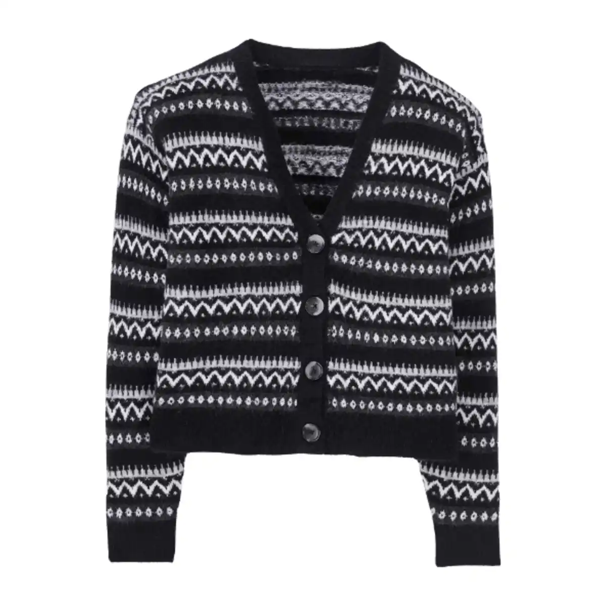 Bild 3 von UP2FASHION Jacquard-Cardigan