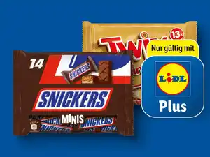 Snickers/Twix/Mars/Bounty/Milky Way Minis,  275 g