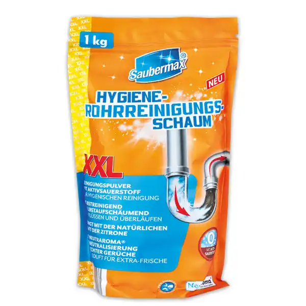 Bild 1 von Saubermax Hygiene-Rohrreinigungsschaum XXL