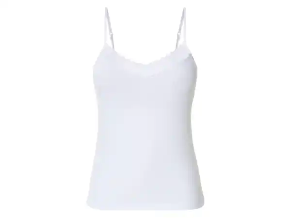 Bild 3 von esmara® Damen Spaghettitops, 3 Stück, mit Spitze