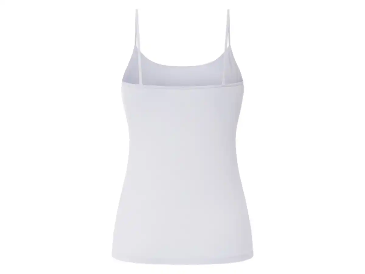 Bild 4 von esmara® Damen Spaghettitops, 3 Stück, hoher Baumwollanteil