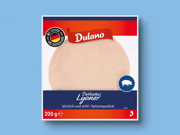 Bild 1 von Dulano Delikatess Lyoner,  200 g