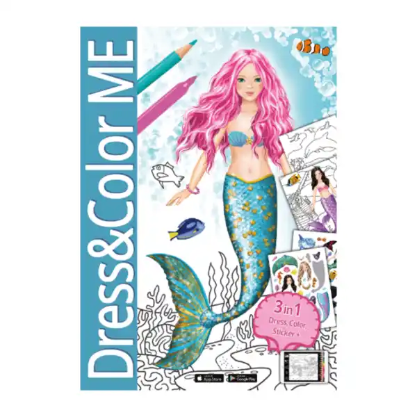 Bild 3 von Malbuch Dress & Color Me