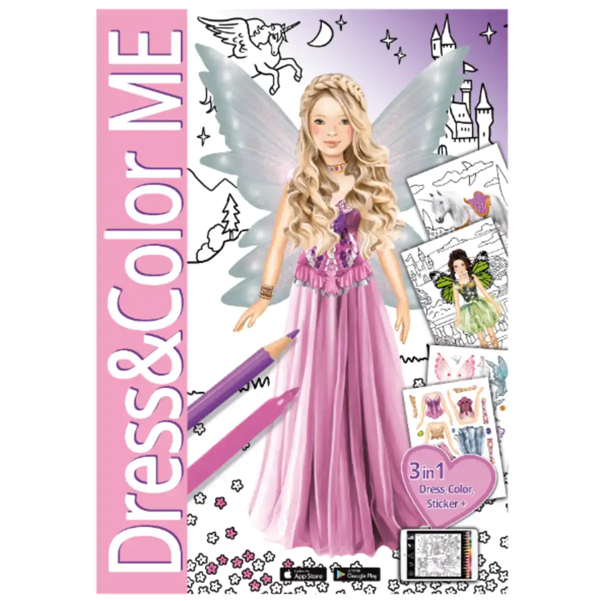 Bild 2 von Malbuch Dress & Color Me