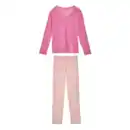 Bild 1 von Damen Frottee Pyjama, lila, L