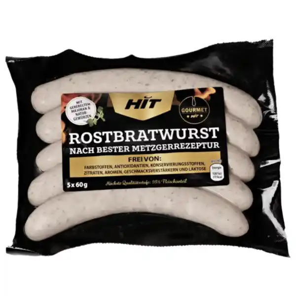 Bild 1 von HIT Gourmet / Mischau Rostbratwurst pur free / Currywurst 36