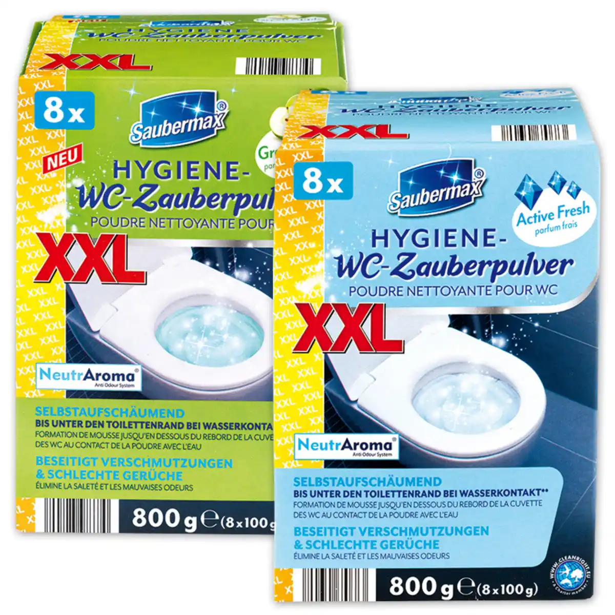 Bild 1 von Saubermax Hygiene-WC-Zauberpulver XXL
