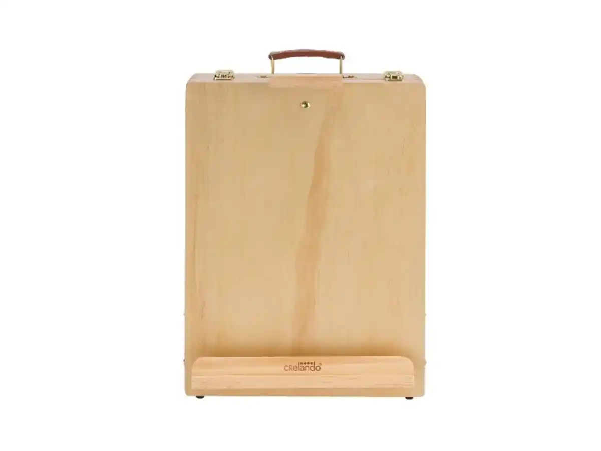 Bild 1 von crelando® Koffer-Tischstaffelei, 52-teilig