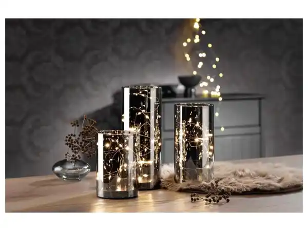 Bild 3 von LIVARNO home LED-Windlichter / LED-Dekokugeln, 3er Set