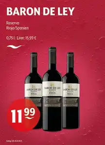 BARON DE LEY Reserva Rioja/Spanien